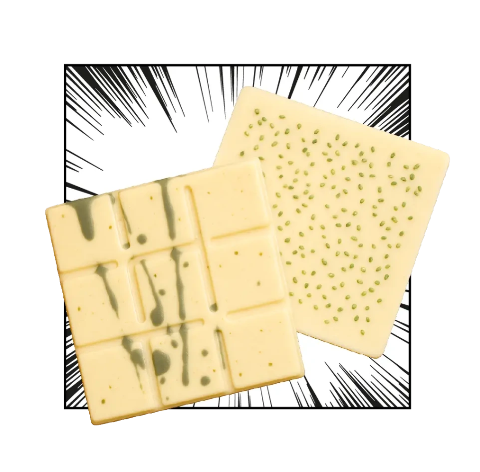 Tablette Chocolat MaGin Yuzu graines de sésame et wasabi